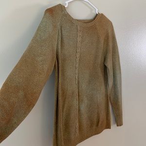 Tye dye naturalistic sweater